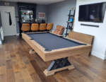 81377-signature-visconti-pool-dining-table-silver-mist-finish-red-cloth-installation-1